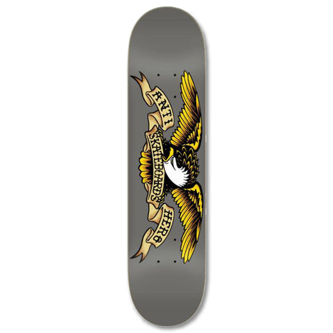 ANTIHERO 'Classic Eagle - Grey' Skateboard Deck 8.25"