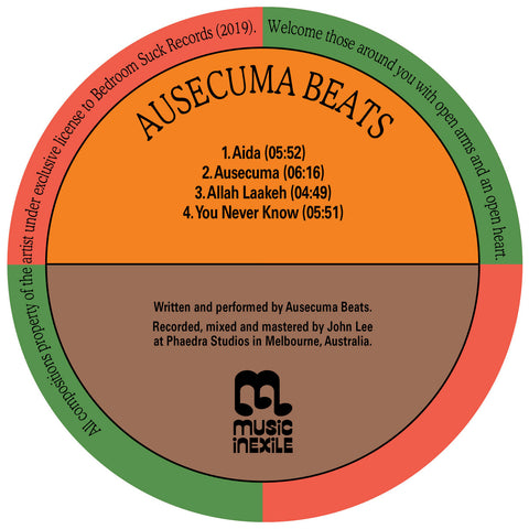AUSECUMA BEATS 'Ausecuma Beats' 12"