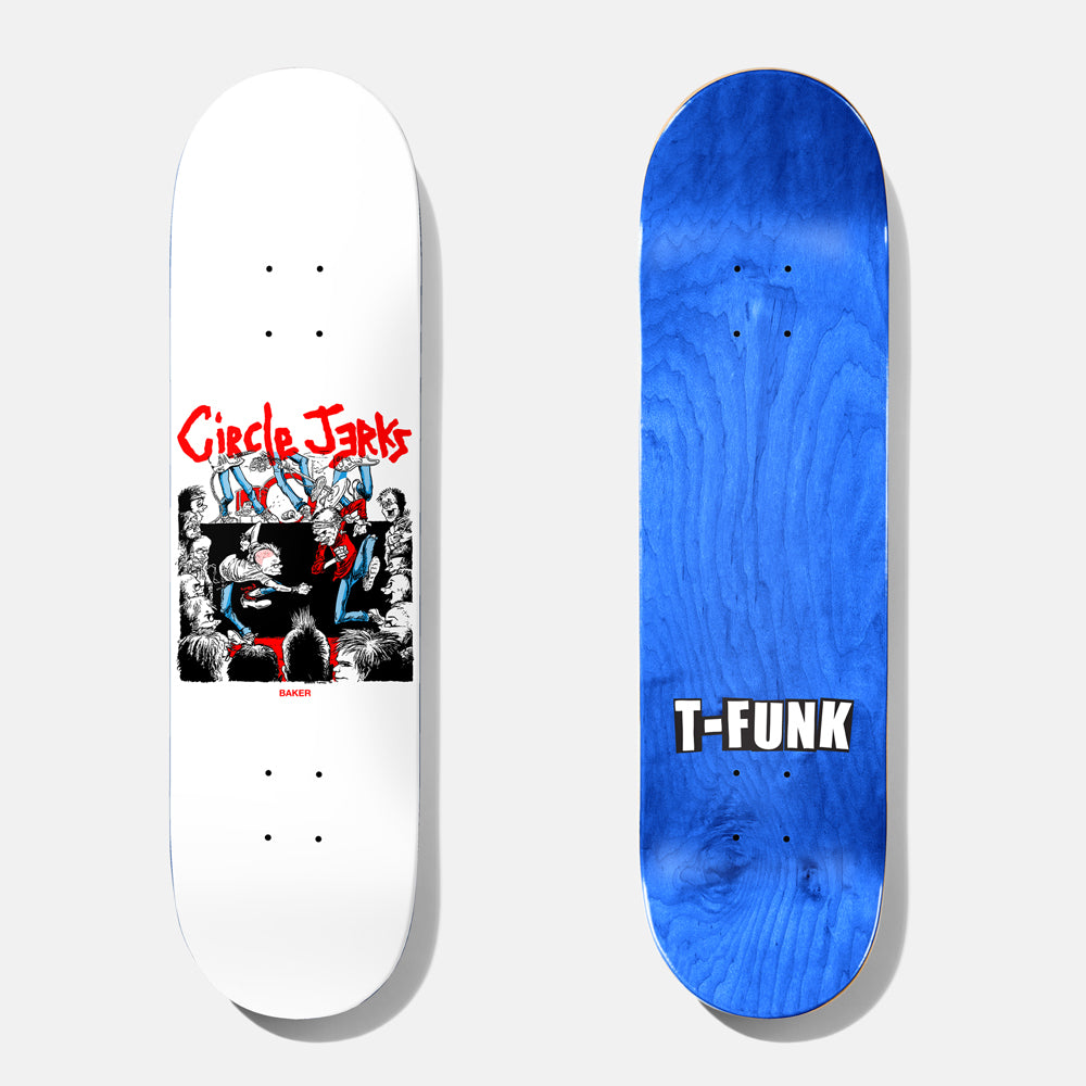 'Circle Jerks - T Skateboard Deck – POISON CITY RECORDS