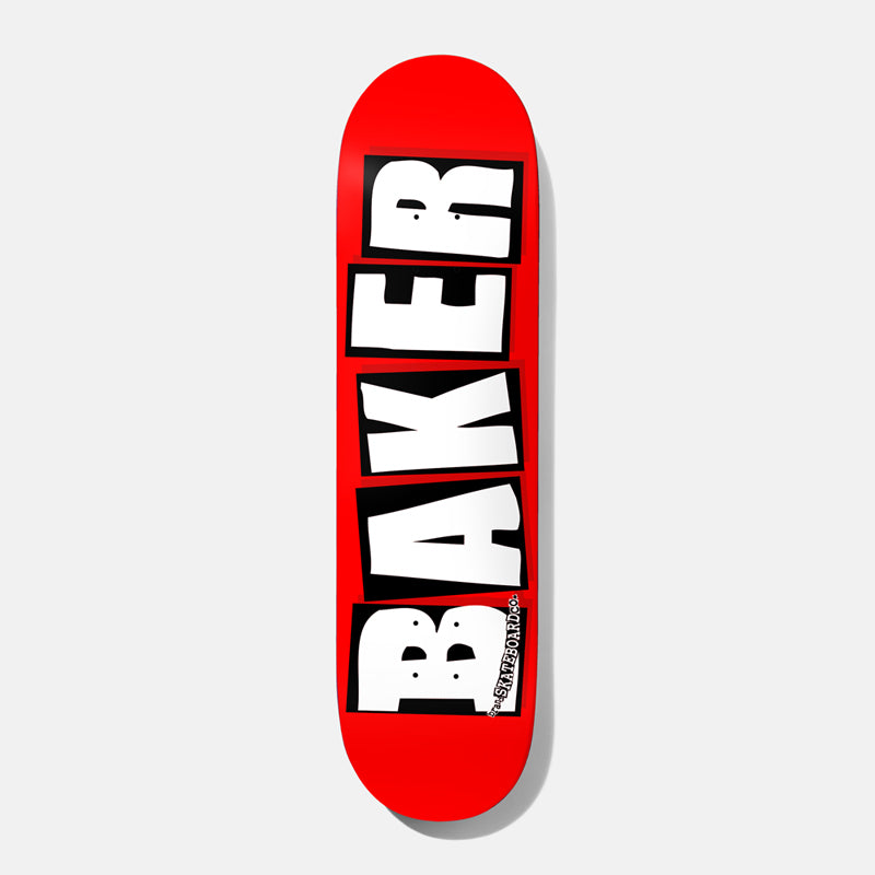BAKER 'Logo White' Skateboard Deck 8.25"