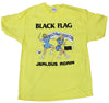 BLACK FLAG 'Jealous Again' T-Shirt (Yellow)