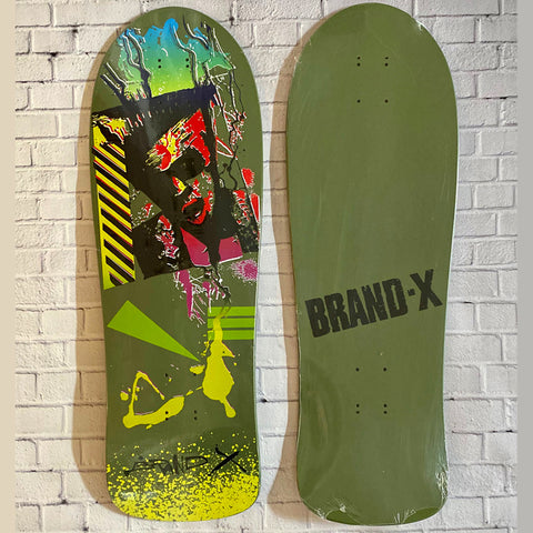 BRAND-X 'Max Ray Man' Skateboard Deck 10" x 30.25"