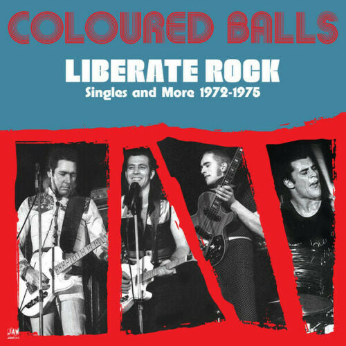 COLOURED BALLS 'Liberate Rock - Singles & More' 2LP