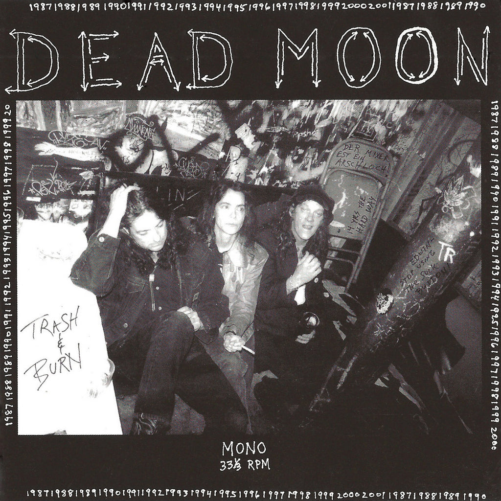DEAD MOON 'Trash & Burn' LP