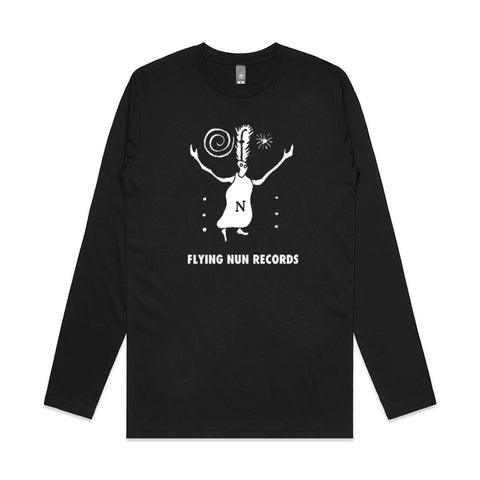 FLYING NUN RECORDS 'Fuzzy Logo' Longsleeve T-Shirt