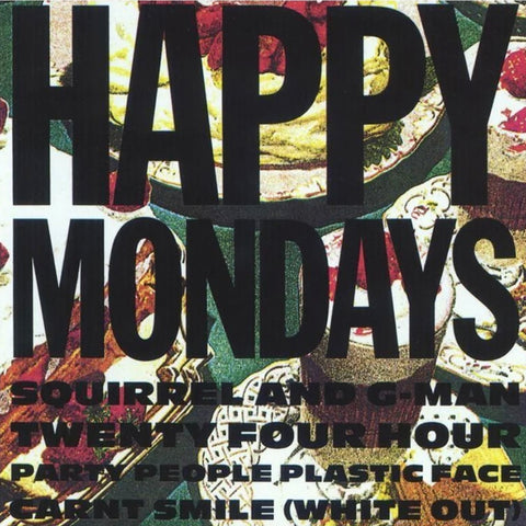 HAPPY MONDAYS 'Squirrel And G-Man Twenty Four Hour Party People' LP