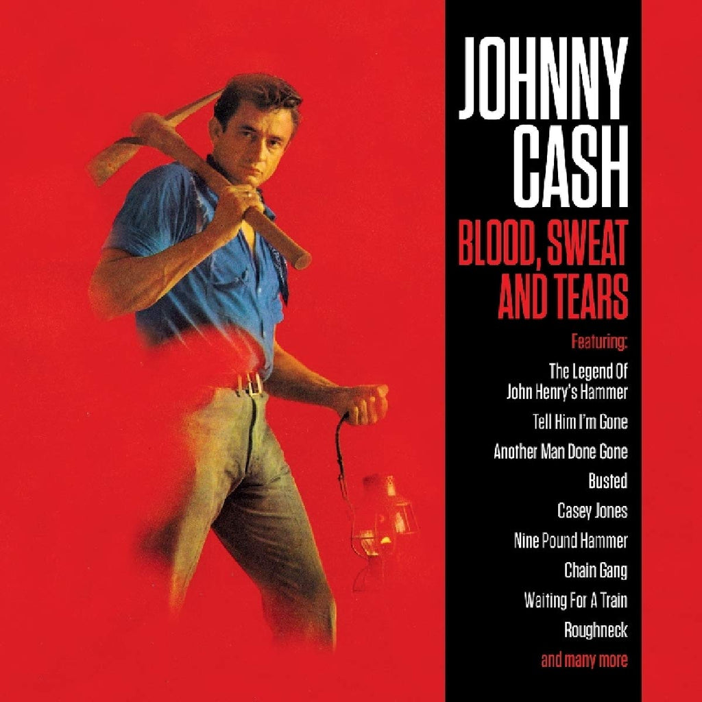 JOHNNY CASH 'Blood, Sweat & Tears' LP