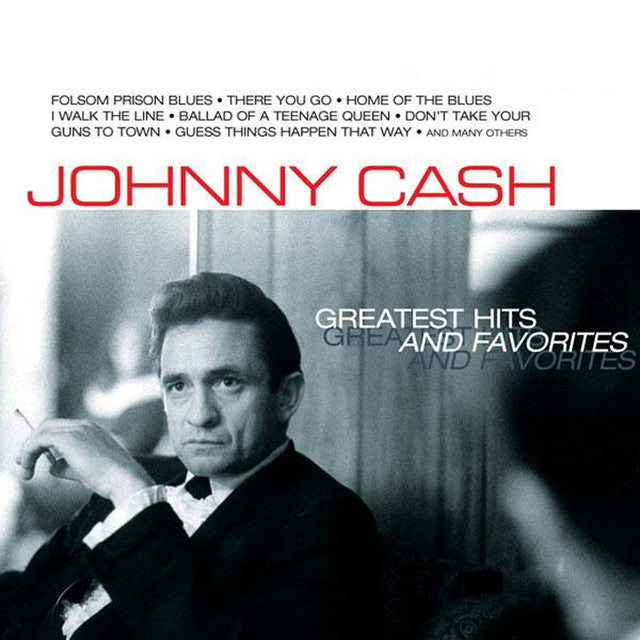 JOHNNY CASH 'Greatest Hits & Favourites' 2LP
