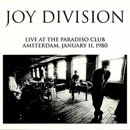 JOY DIVISION 'Live At The Paradiso Club 1980' LP