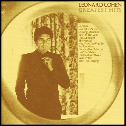 LEONARD COHEN 'Greatest Hits' LP