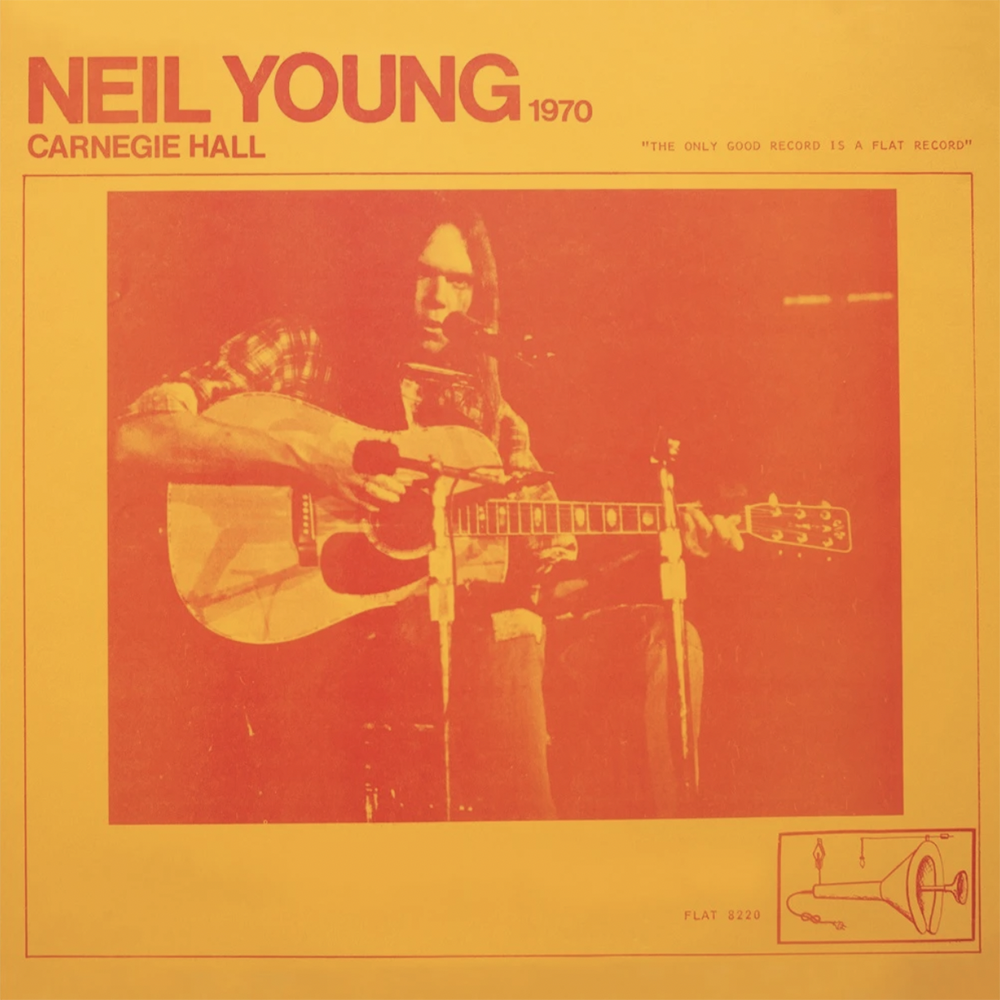 NEIL YOUNG 'Live At Carnegie Hall 1970' 2LP