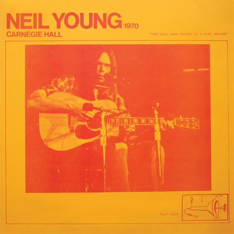 NEIL YOUNG 'Live At Carnegie Hall 1970' 2LP