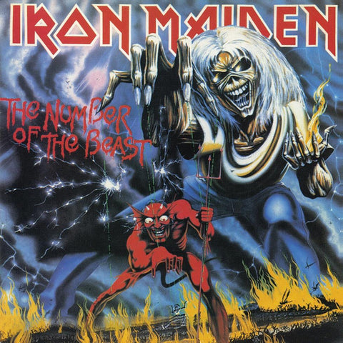 IRON MAIDEN 'The Number Of The Beast' LP
