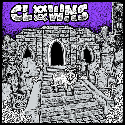 CLOWNS 'Bad Blood' LP