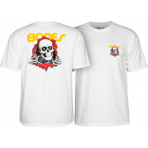POWELL PERALTA 'Ripper' T-Shirt (White)