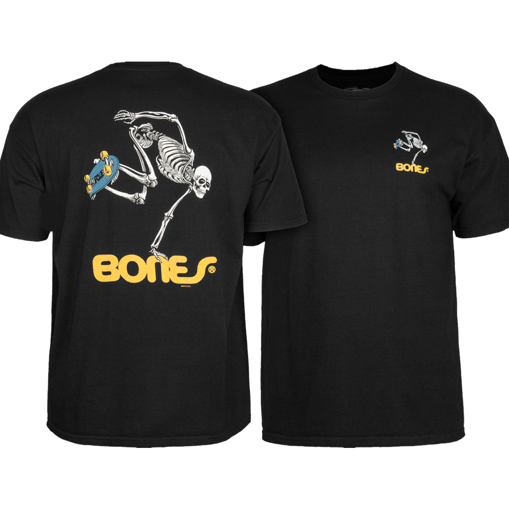 POWELL PERALTA 'Skate Skeleton' T-Shirt (Black)