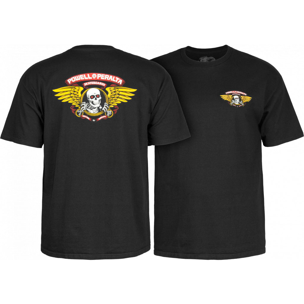 POWELL PERALTA 'Winged Ripper' T-Shirt (Black)