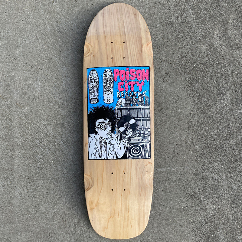 POISON CITY SHOP Skateboard Deck