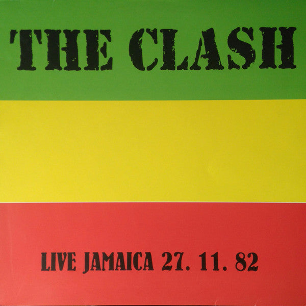 THE CLASH 'Live Jamaica 27.11.82' LP