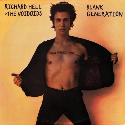RICHARD HELL & THE VOIDOIDS 'Blank Generation' LP