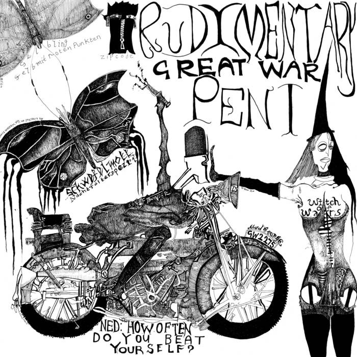 RUDIMENTARY PENI 'Great War' LP