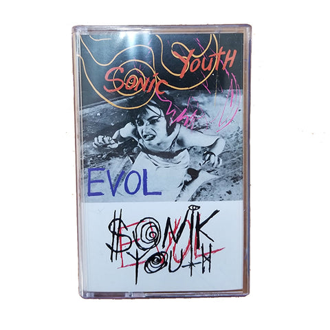 SONIC YOUTH 'EVOL' Cassette Tape
