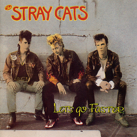 THE STRAY CATS 'Let's Go Faster' LP