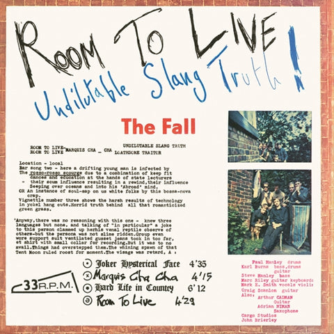 THE FALL 'Room To Live' LP