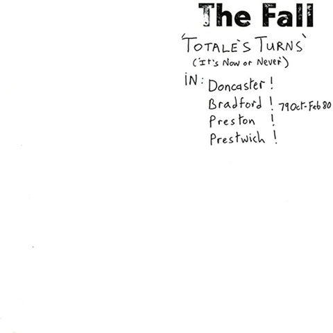THE FALL 'Totale's Turns' LP