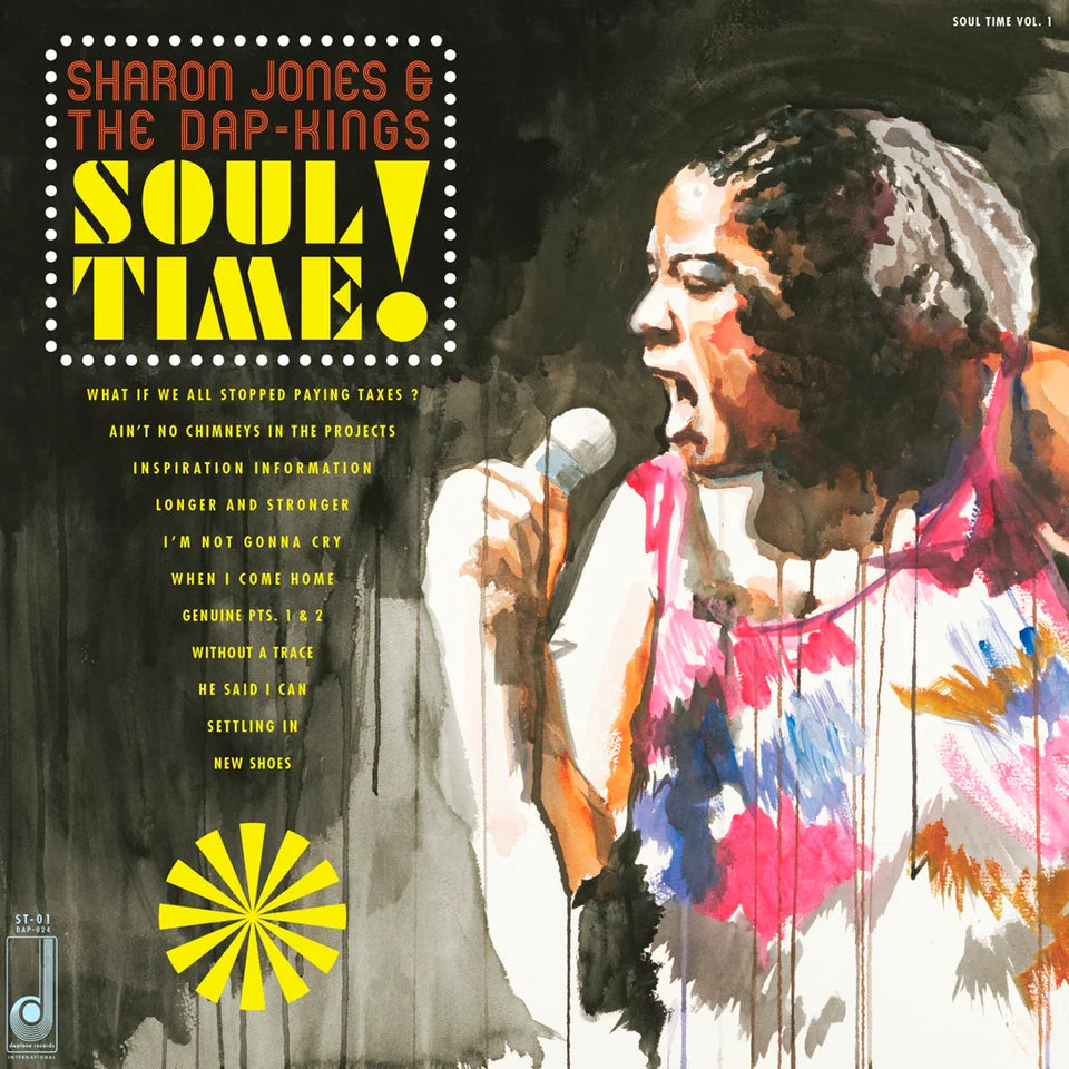 SHARON JONES & THE DAP KINGS 'Soul Time!' LP